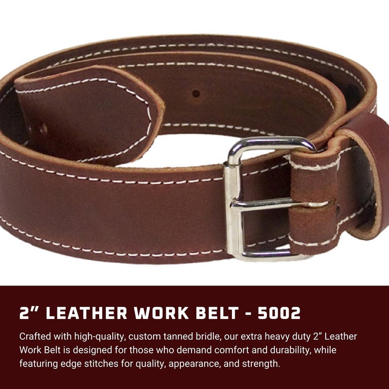 Occidental Leather 2" Leather Work Belt - X-Large - Image 2